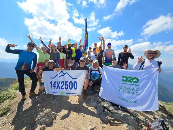 14×2500 | PROVOCAREA CARPAȚILOR  1–7 AUGUST 2027  14 VÂRFURI • 7 ZILE • 110 KM
