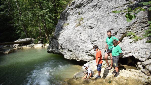 Activitate canyoning (real)